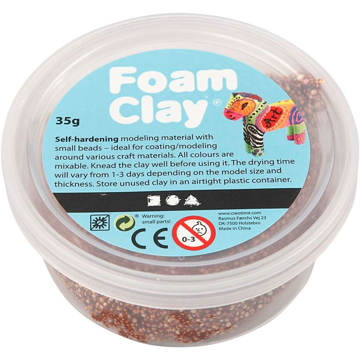 Foam Clay®, brun, 35 g