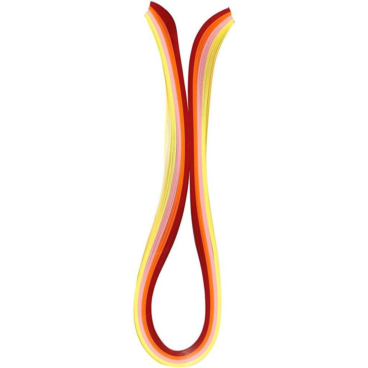 Quilling strimler, B: 5 mm., ass. farve