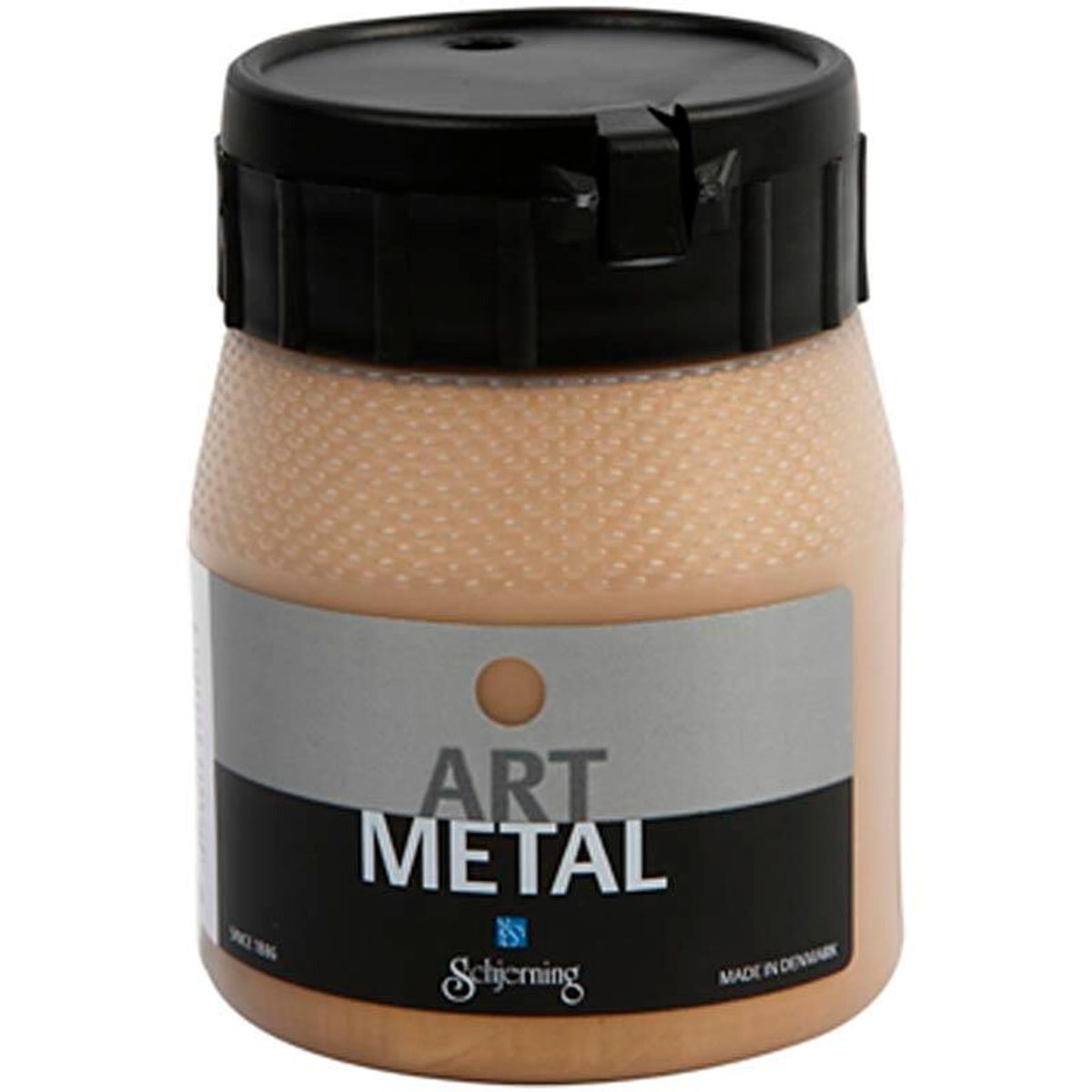 Schjerning Art Metal - Metalmaling, mellem guld, 250 ml