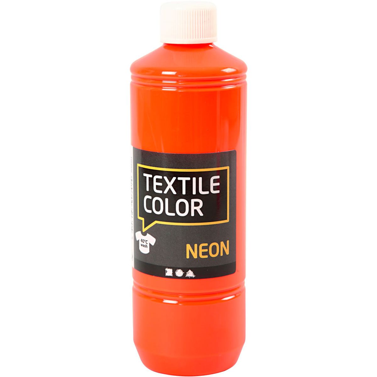 Textile Color, neon orange, 500 ml