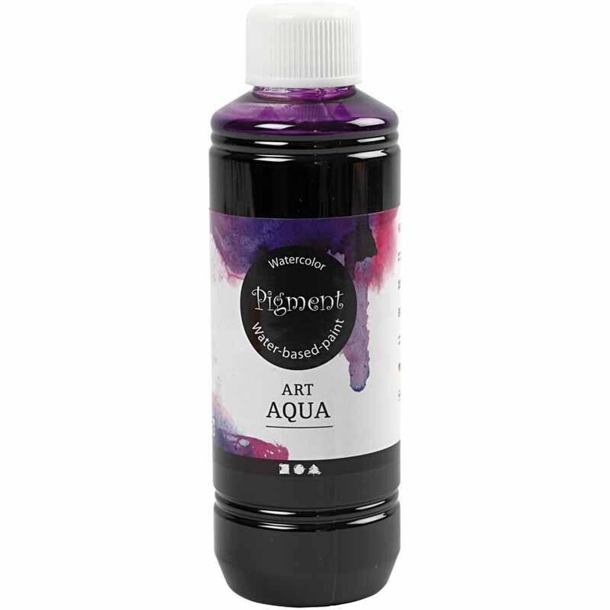 Art Aqua Pigment - Rødviolet, 250 ml