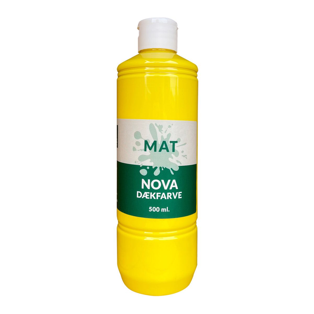 Nova mat dækfarve 500 ml. Dansk produceret