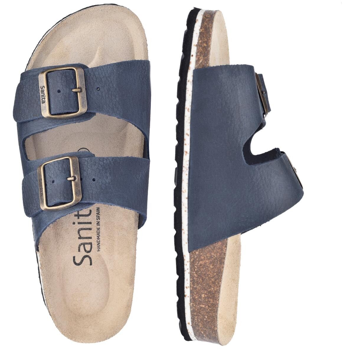 Sanita Bio Ibiza Sandal Blå, Størrelse: 40, Dame