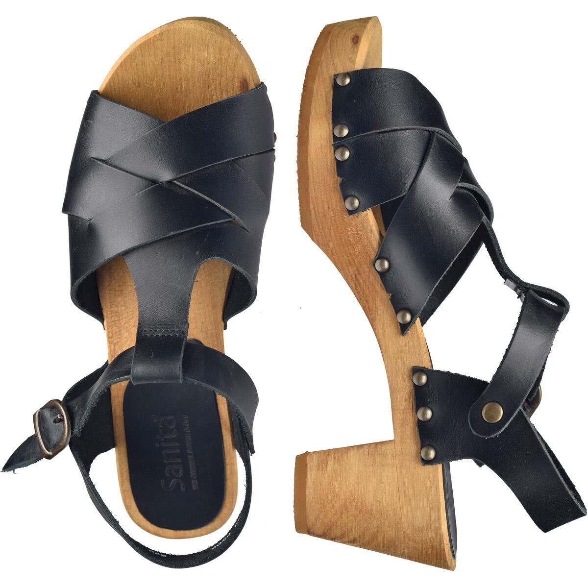 Sanita Falo Sandal Sort, Størrelse: 36, Dame