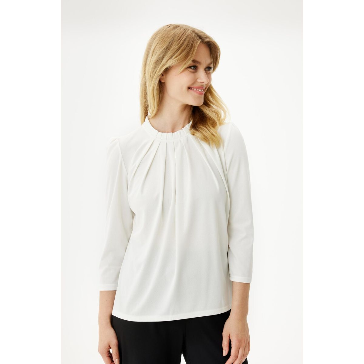 IN FRONT Grazia Bluse, Farve: Off White, Størrelse: XXL, Dame