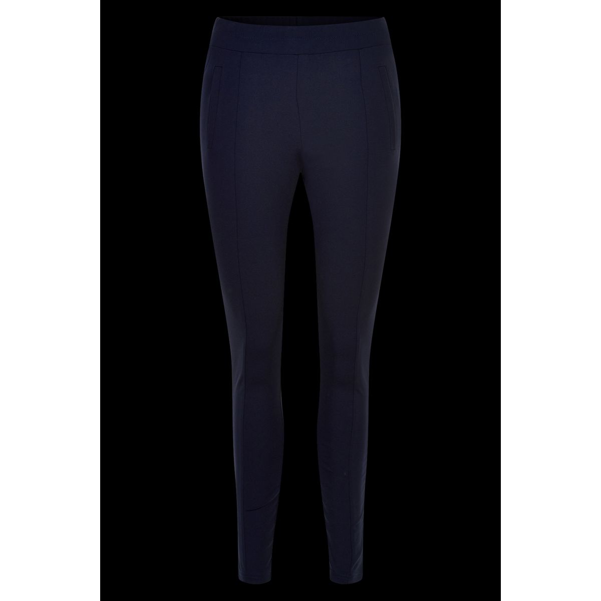 IN FRONT Sassaline Leggings, Farve: Navy, Størrelse: M, Dame