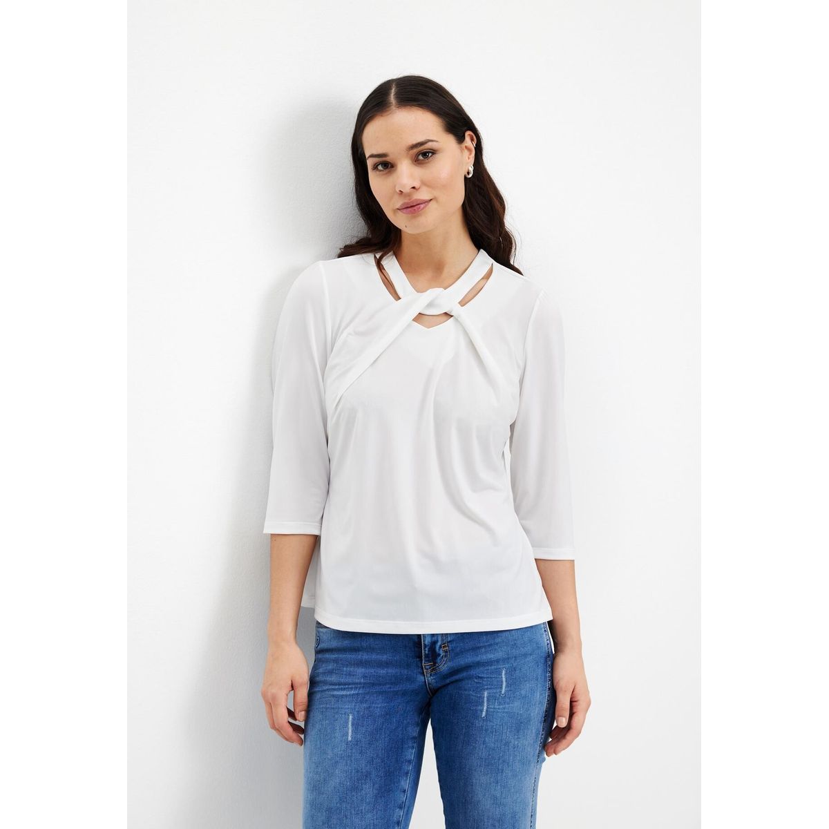 IN FRONT Martha Bluse, Farve: Off White, Størrelse: XL, Dame