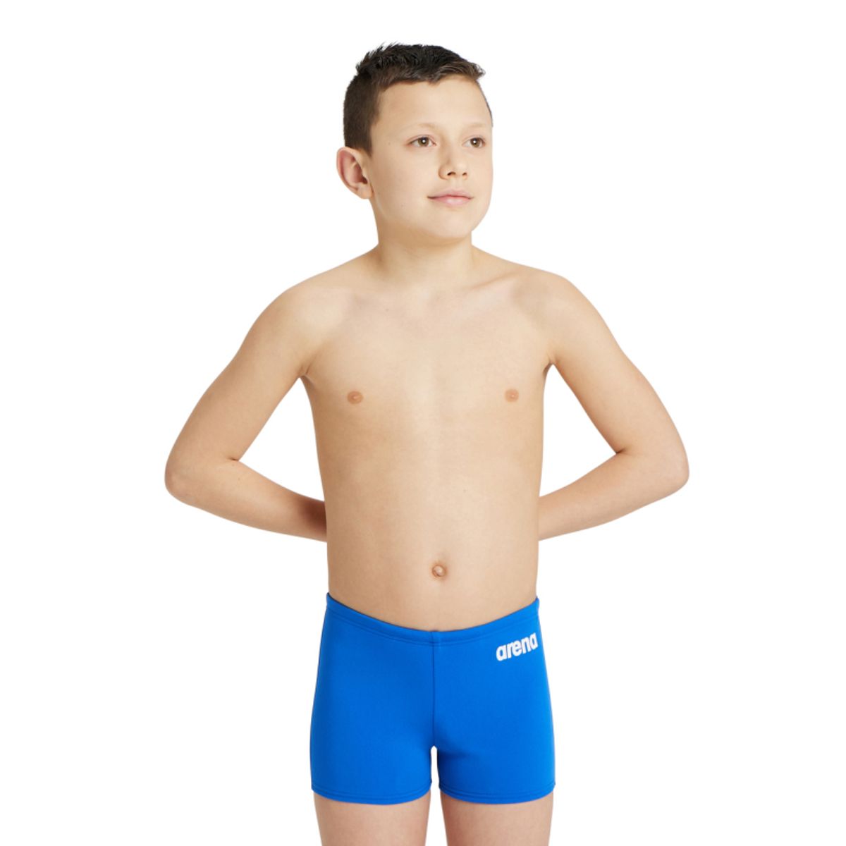 Arena solid short junior badebukser royal