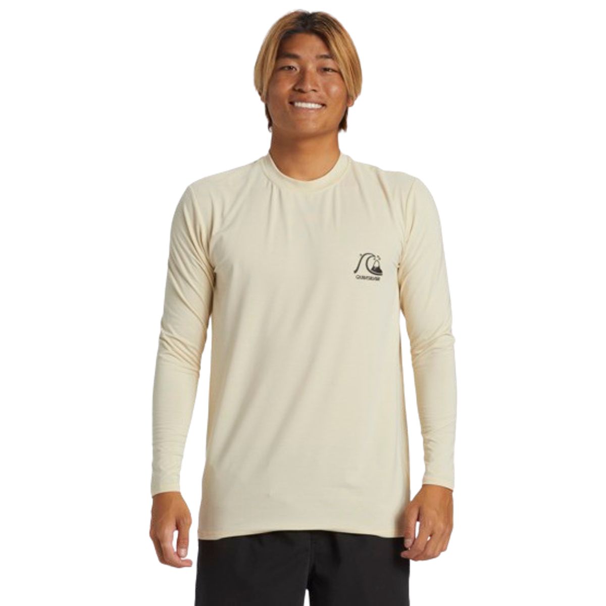 Quiksilver dna langærmet UPF 50+ t-shirt - oyster white