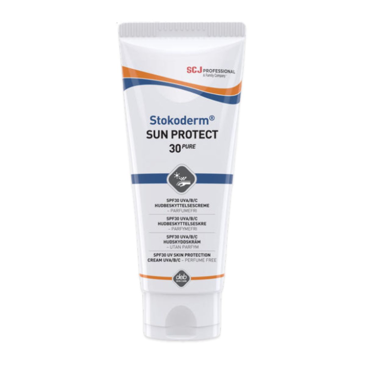 Solcreme Stokoderm Sun Protect 30 Pure - 100ml