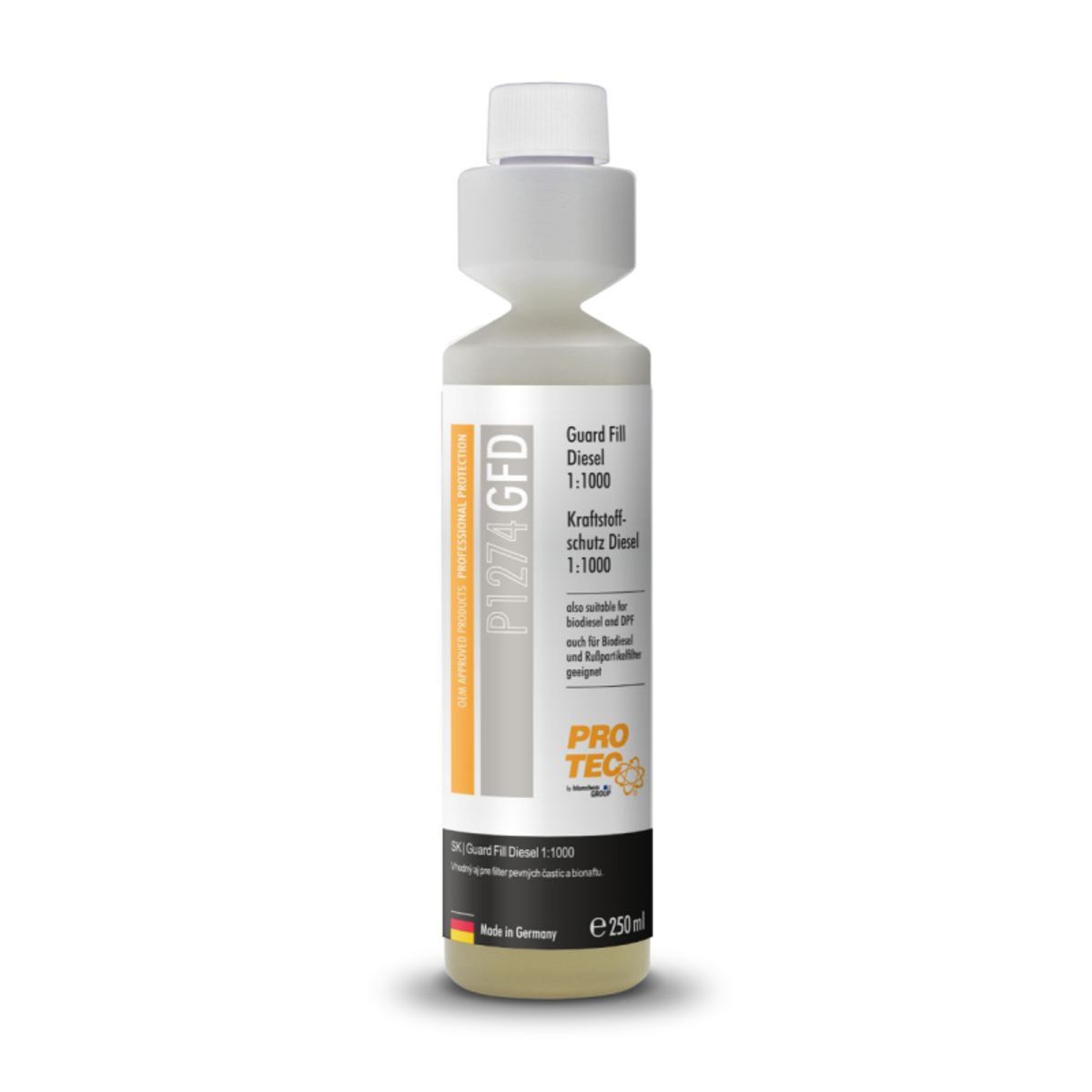 Diesel Additiv med NEM dosering - Pro-Tec, 250ml