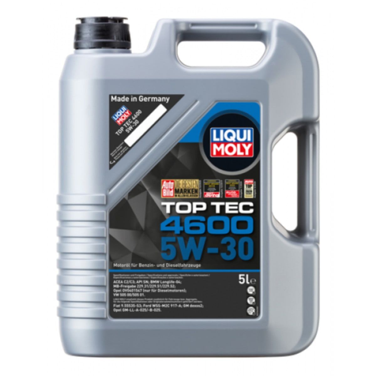 Top tec 4600 Liqui moly 5W30 Motorolie i 5l