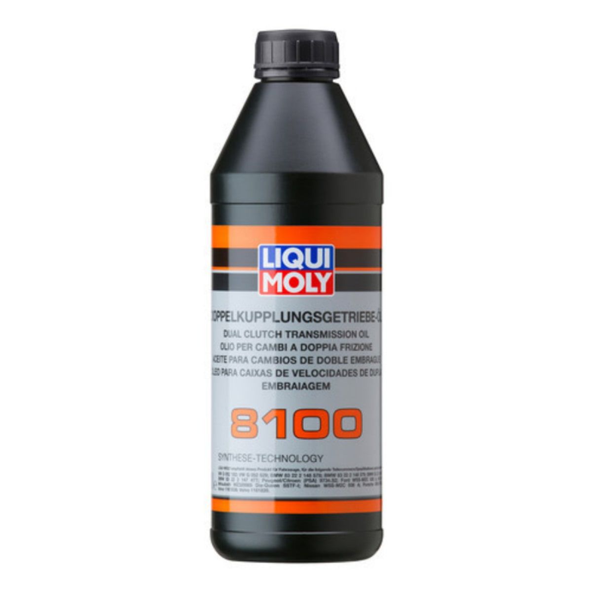 Dobbelt kobling gearolie "8100" i 1 liters flaske fra Liqui Moly