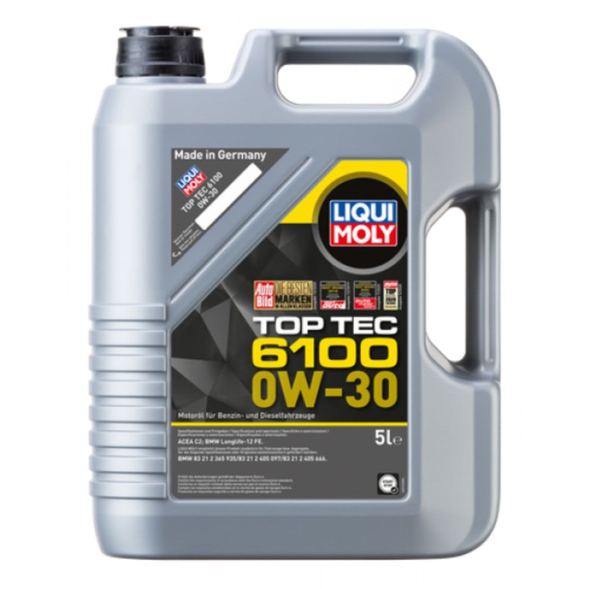 Top tec 6100 Liqui moly 0W30 Motorolie i 5l