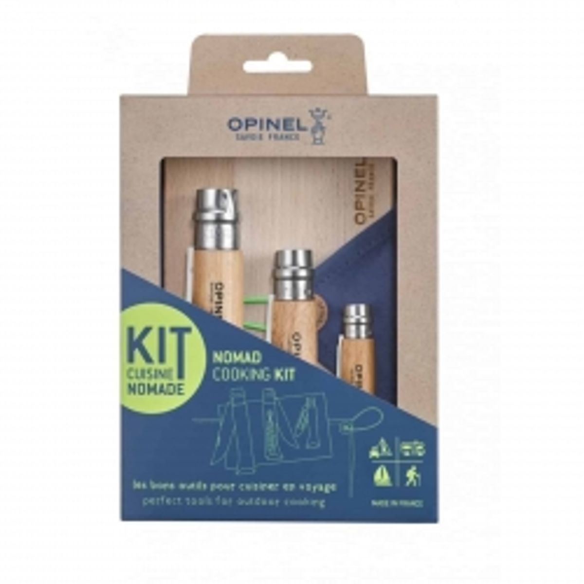 Opinel Nomad Cooking Kit 4 dele