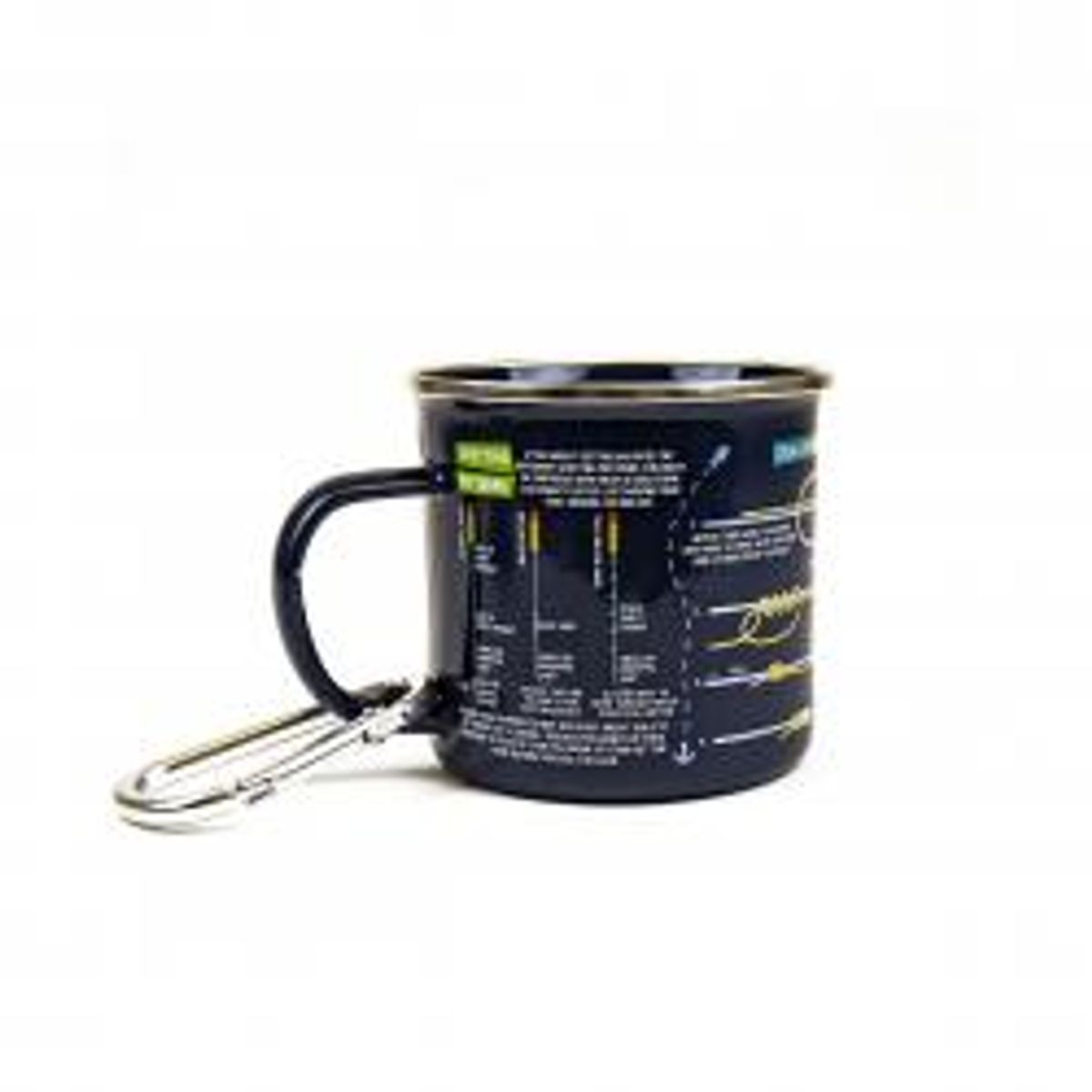 Gift Republic Enamel Mug Fishing Guide - Krus