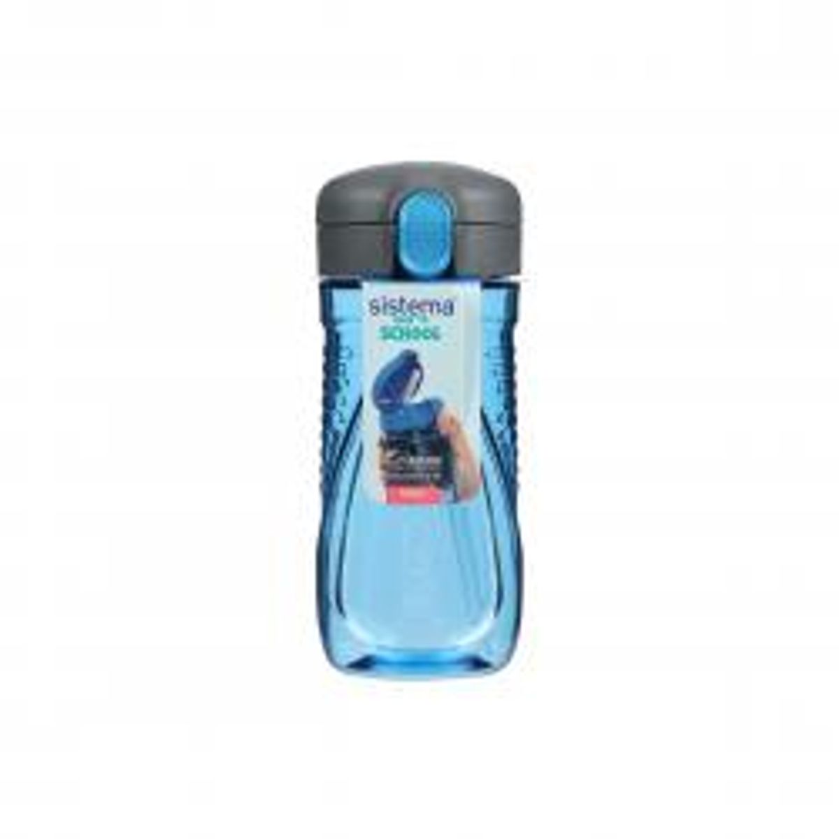 Sistema 520ml Tritan Quick Flip Bottle Bts 2024 - Blå - Drikkeflaske