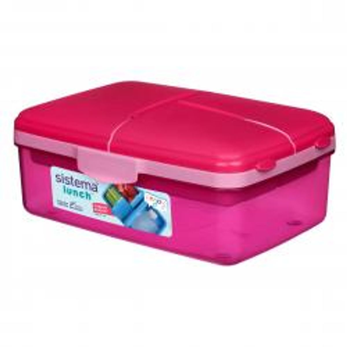 Sistema Slimline Quaddie 1,5l - Pink - Madkasse