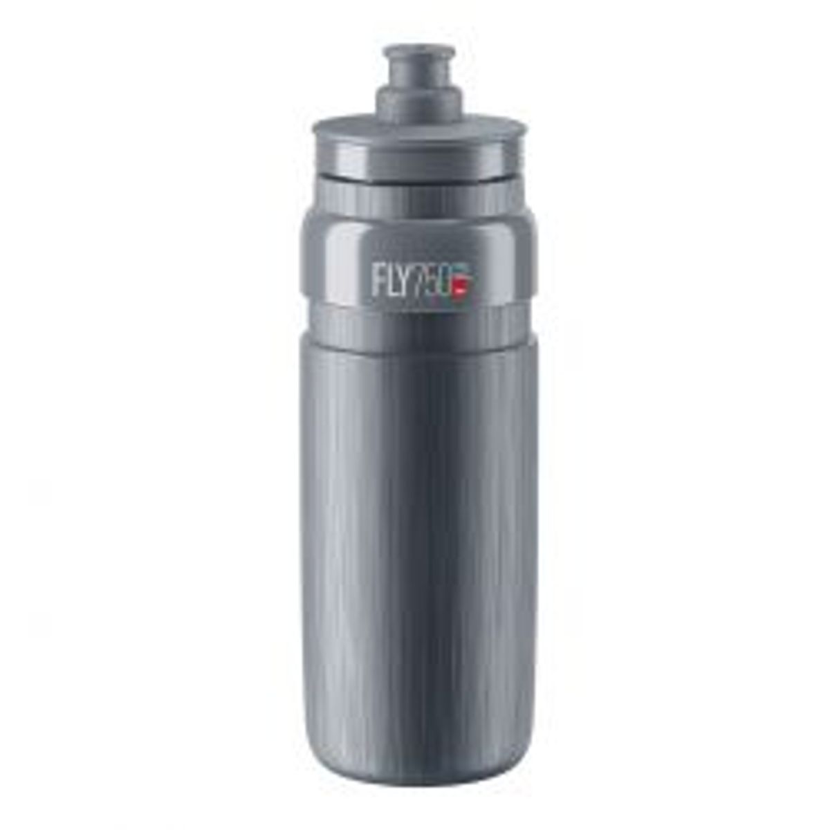 Elite Bottle FLY TEX Grey, Grey Logo 750ml - Drikkeflaske