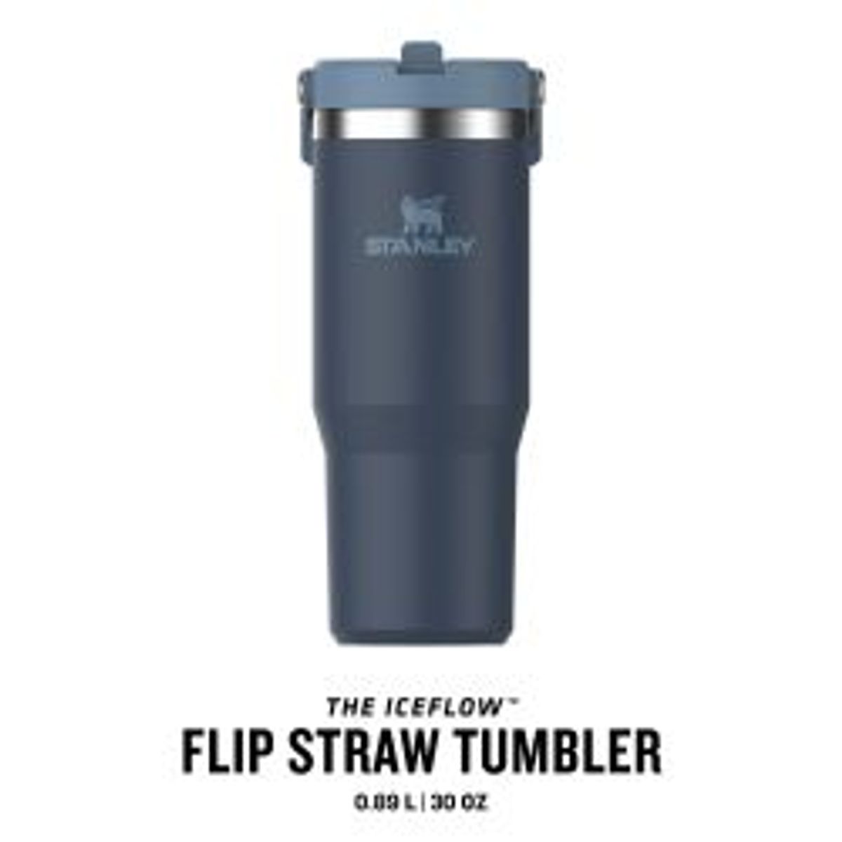 Stanley Iceflowâ¢ Flip Straw Tumbler 0.89l, Navy - Termokrus