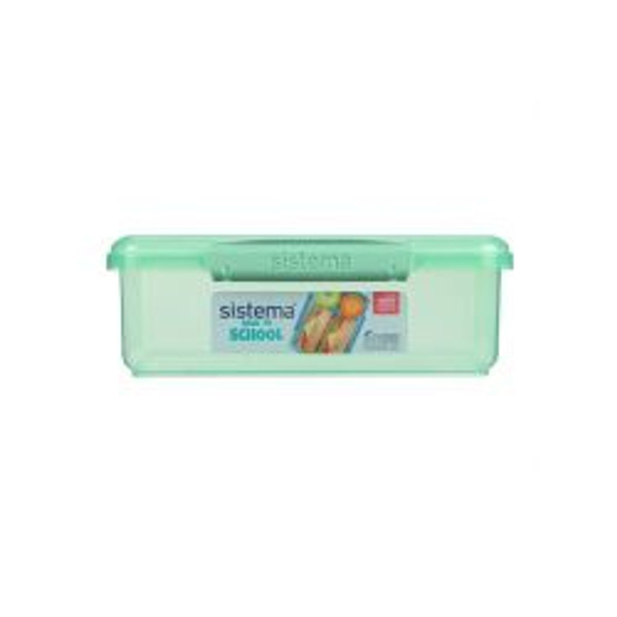 Sistema 2 Litre Coloured Lunch Green Bts 2024 - Madkasse