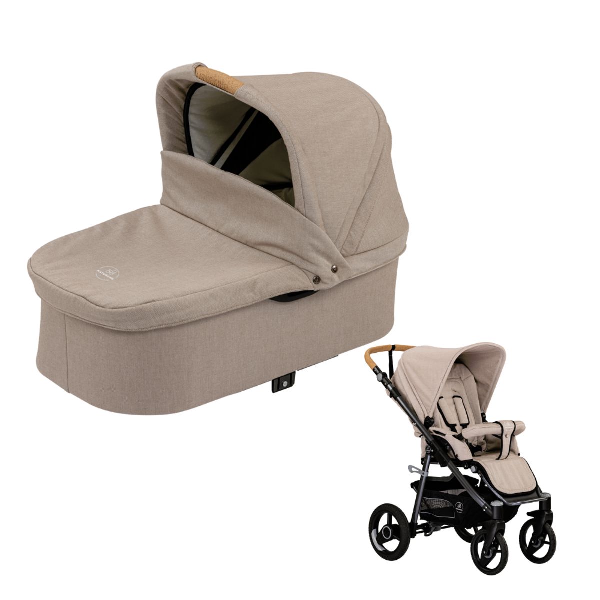 Naturkind PAKKE Lux Evo/IDA - 77 cm - colour Sand (beige mønster)