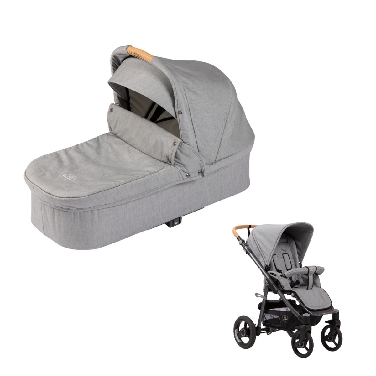 Naturkind PAKKE Lux Evo/MAX - 96 cm - colour Siebenschläfer (grå meleret)