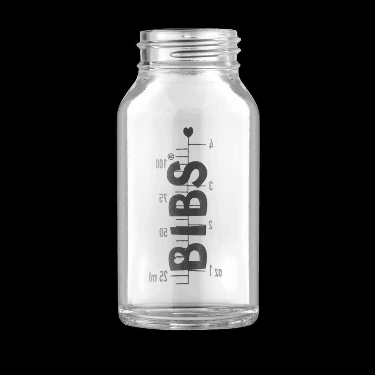 Bibs Glasflaske - 110 ml.