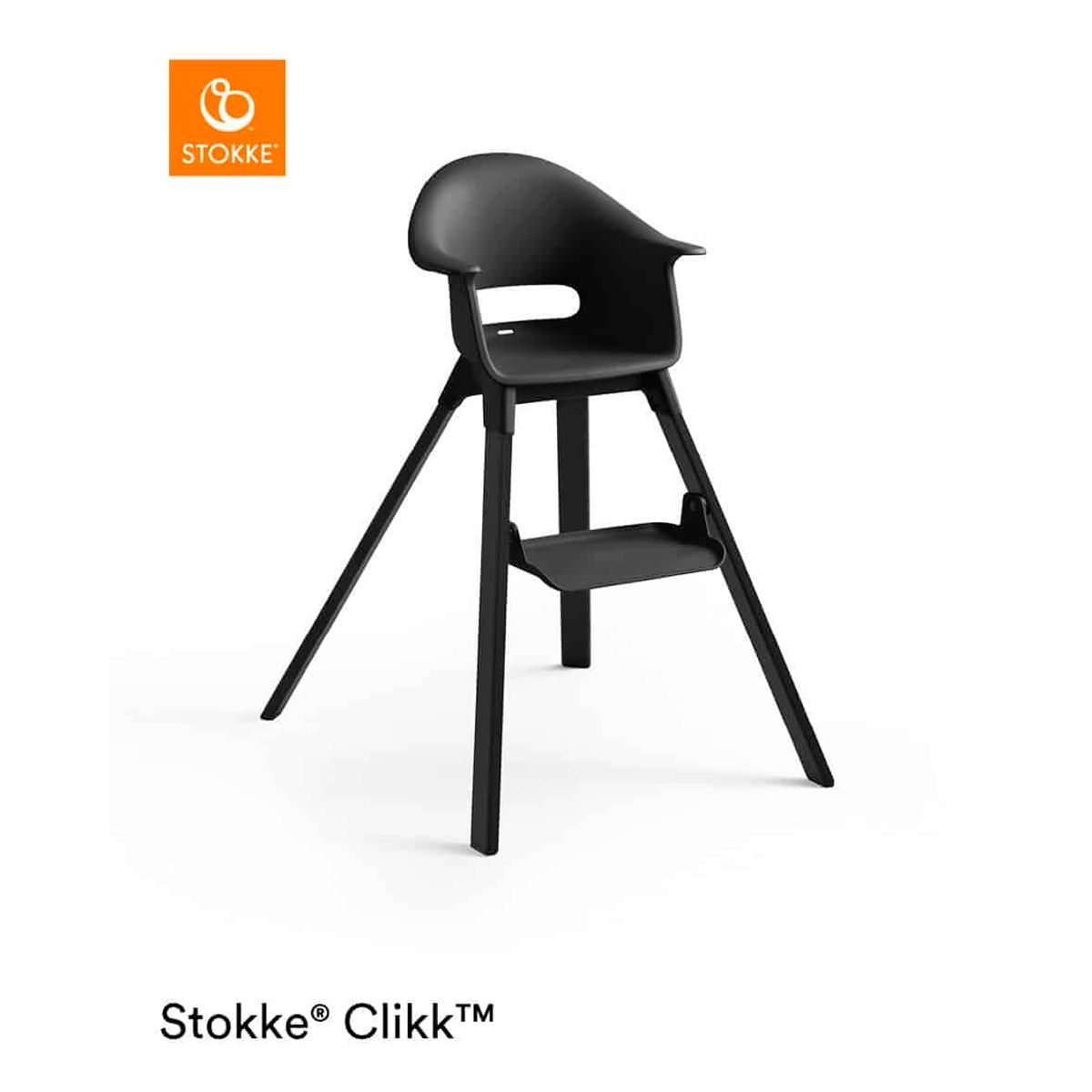 Stokke ® Clikkâ¢ Højstol, Midnight Black