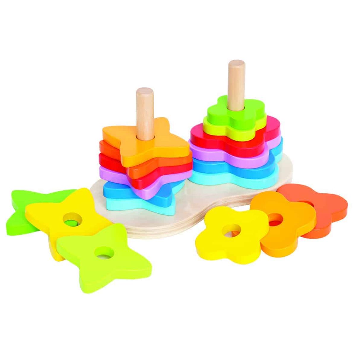 Hape Double Rainbow Stacker