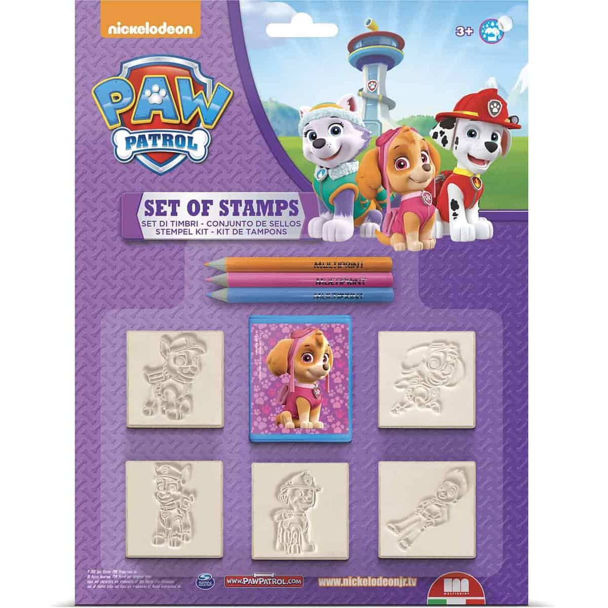 5 Stempler Paw Patrol Pige