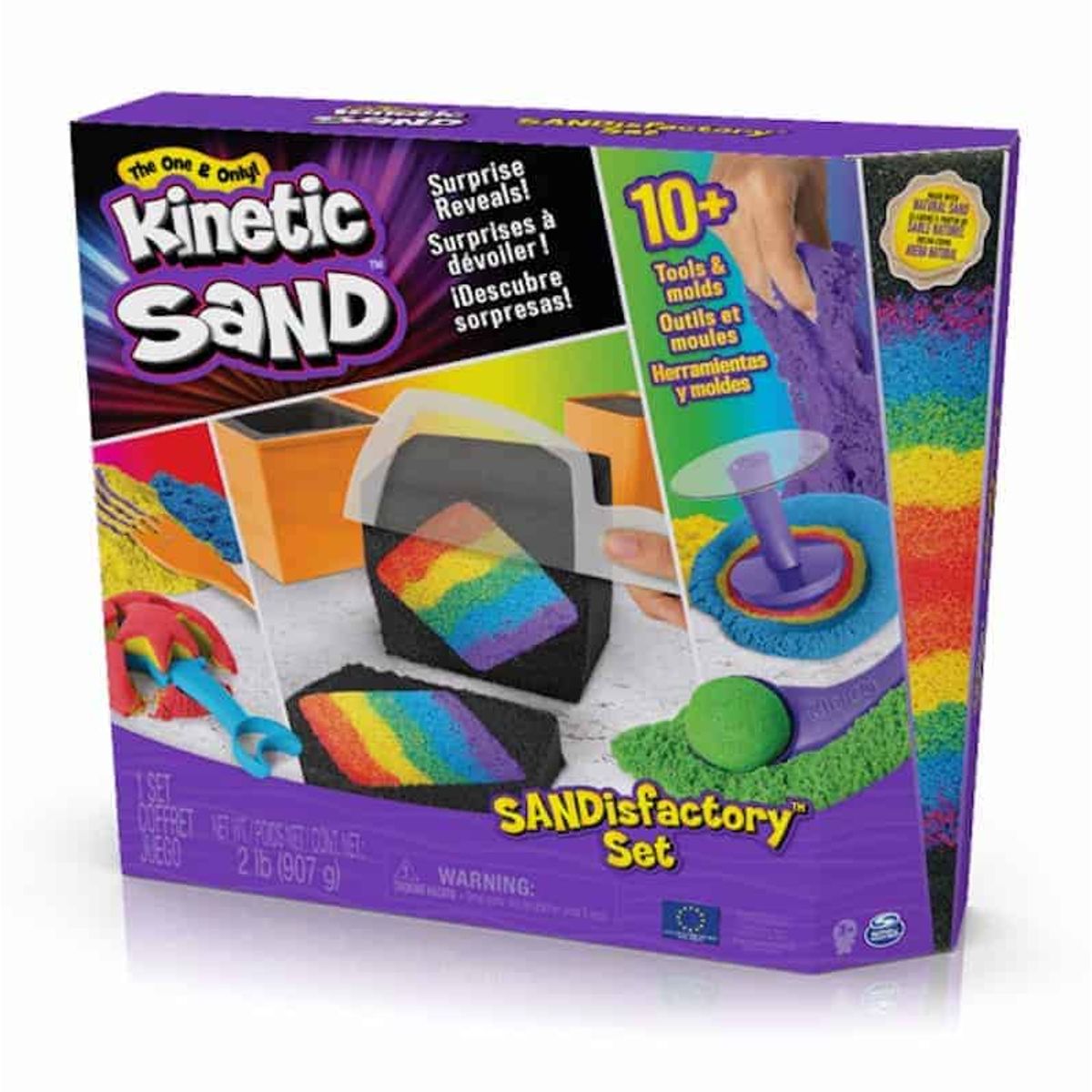 Kinetic Sand Sandisfactory Set