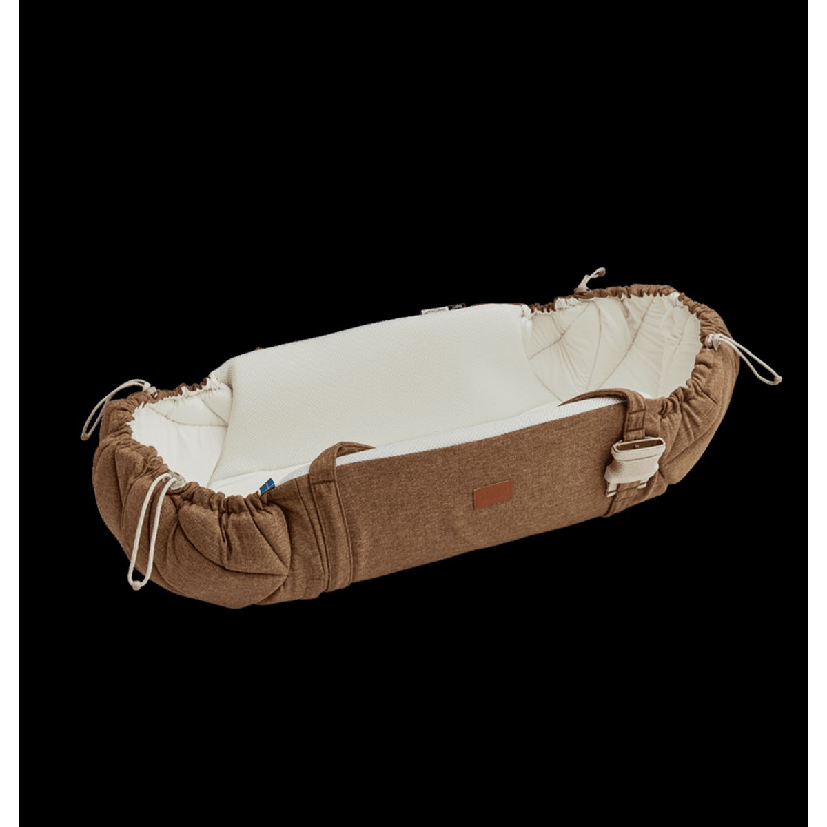 Barnevognspakke m. Najell Sleepcarrier - Coconut Brown