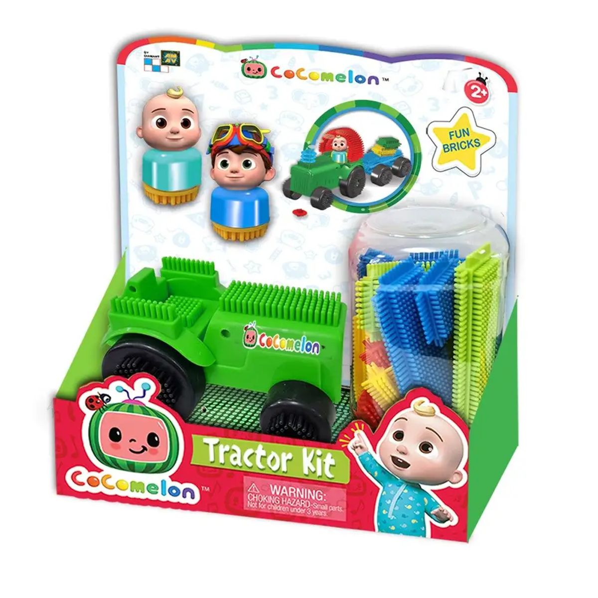 Cocomelon Funbricks Tractor Kit