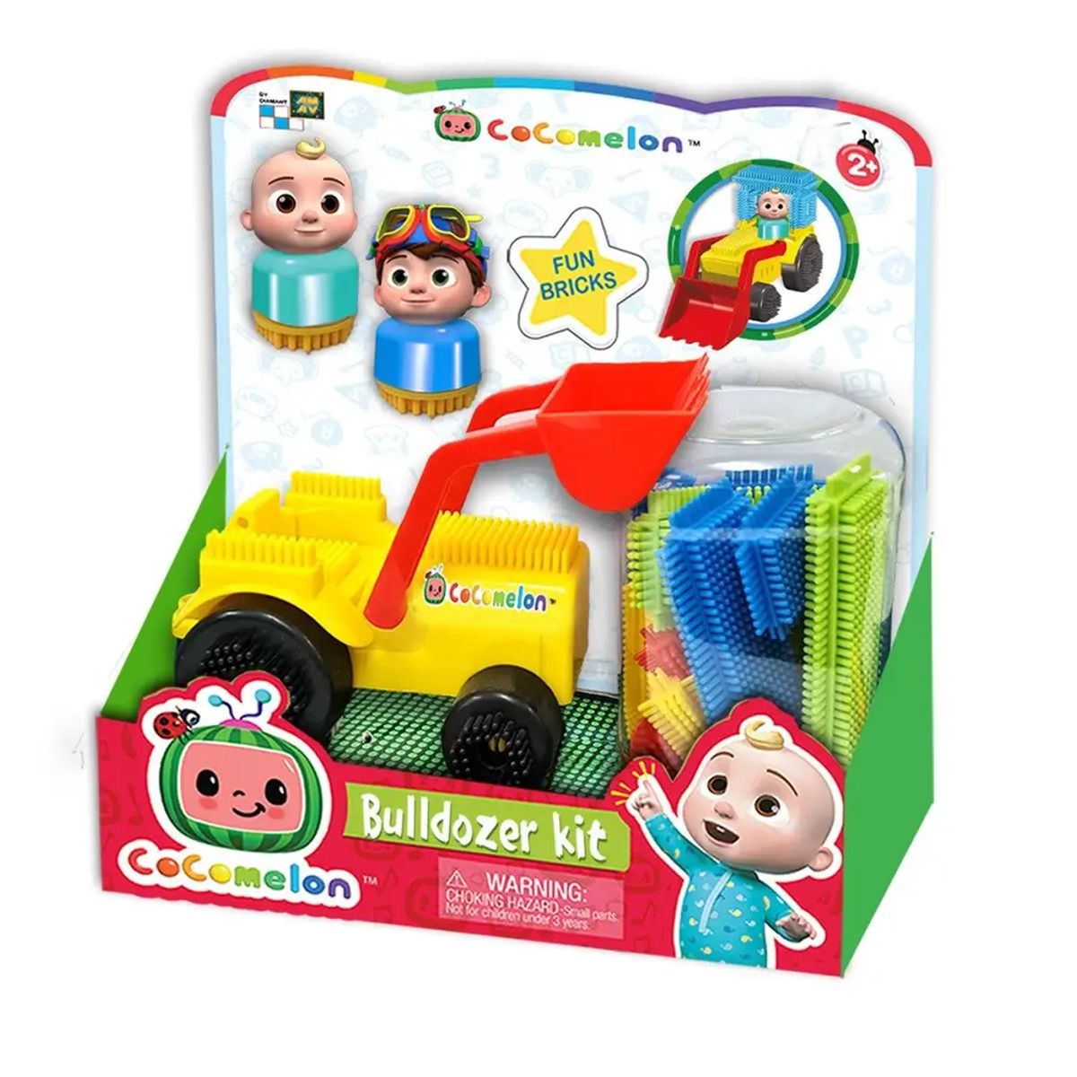 Cocomelon Funbricks Bulldozer Kit