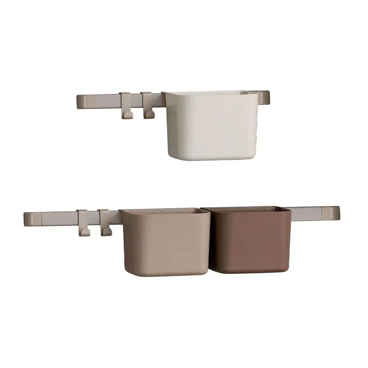 Leander Opbevaringsholder 3 pak Cappuccino