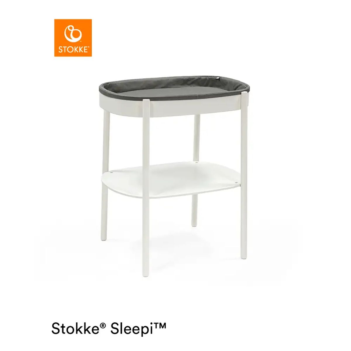 Stokke Sleepi Puslebord - Hvid