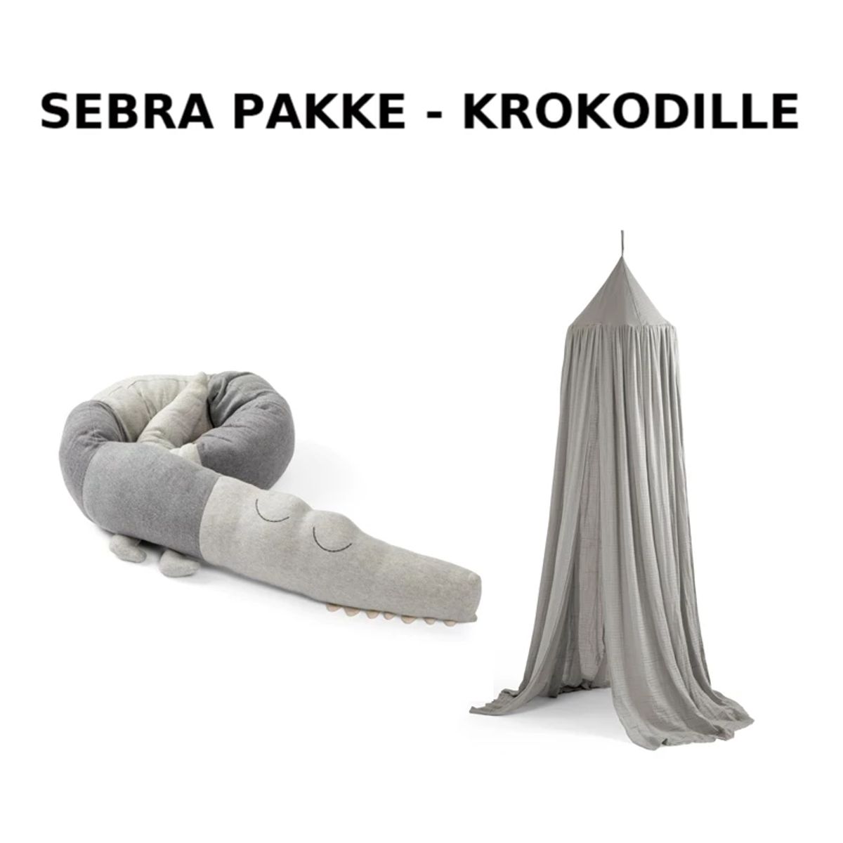 Sebra Pakke - Krokodille