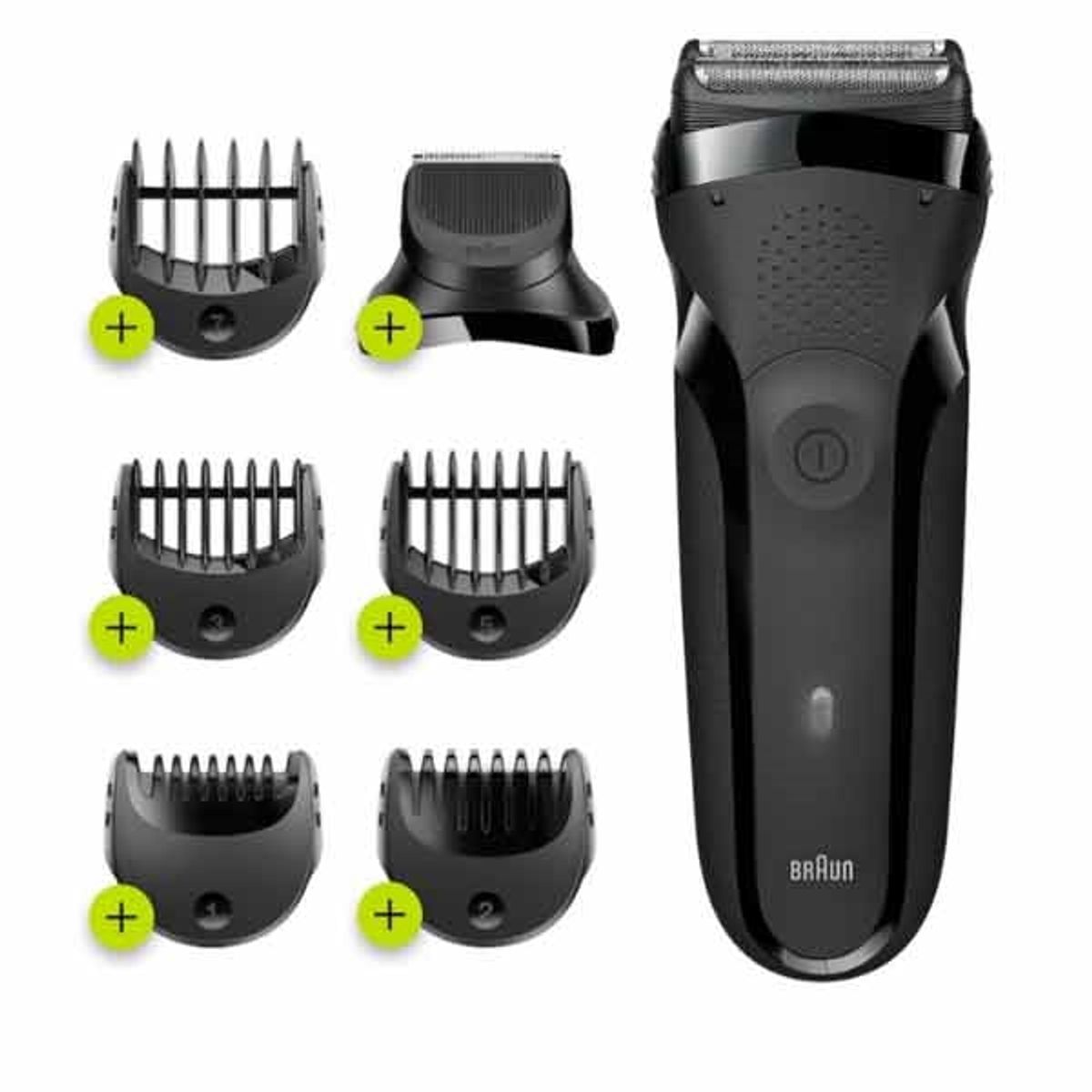 Braun 300BT Barbermaskine og Skægtrimmer - 3i1