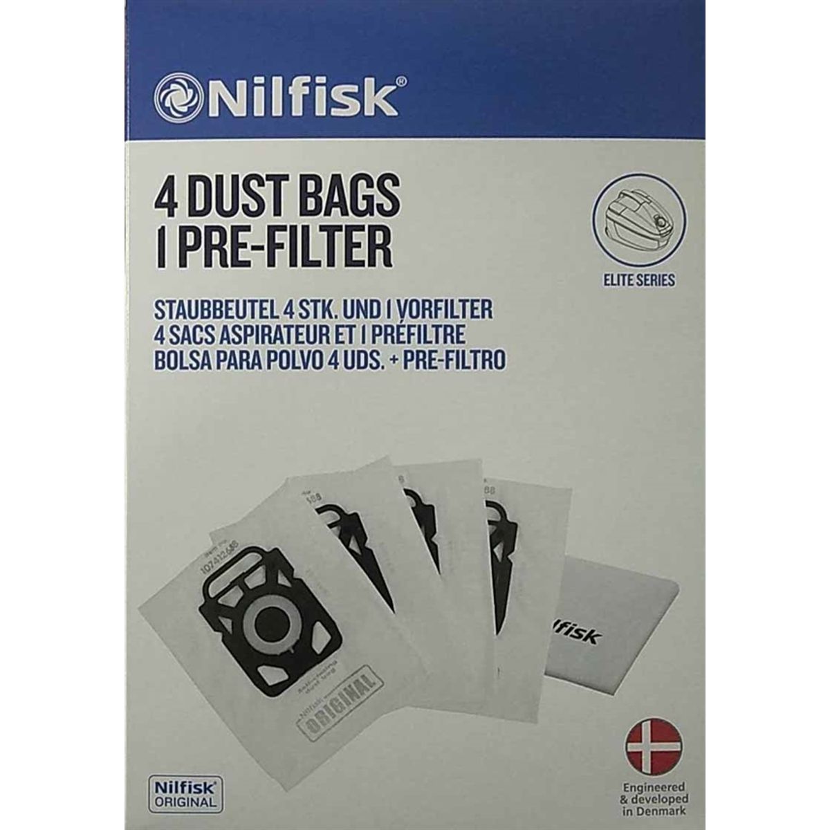 Nilfisk Elite Støvsugerposer