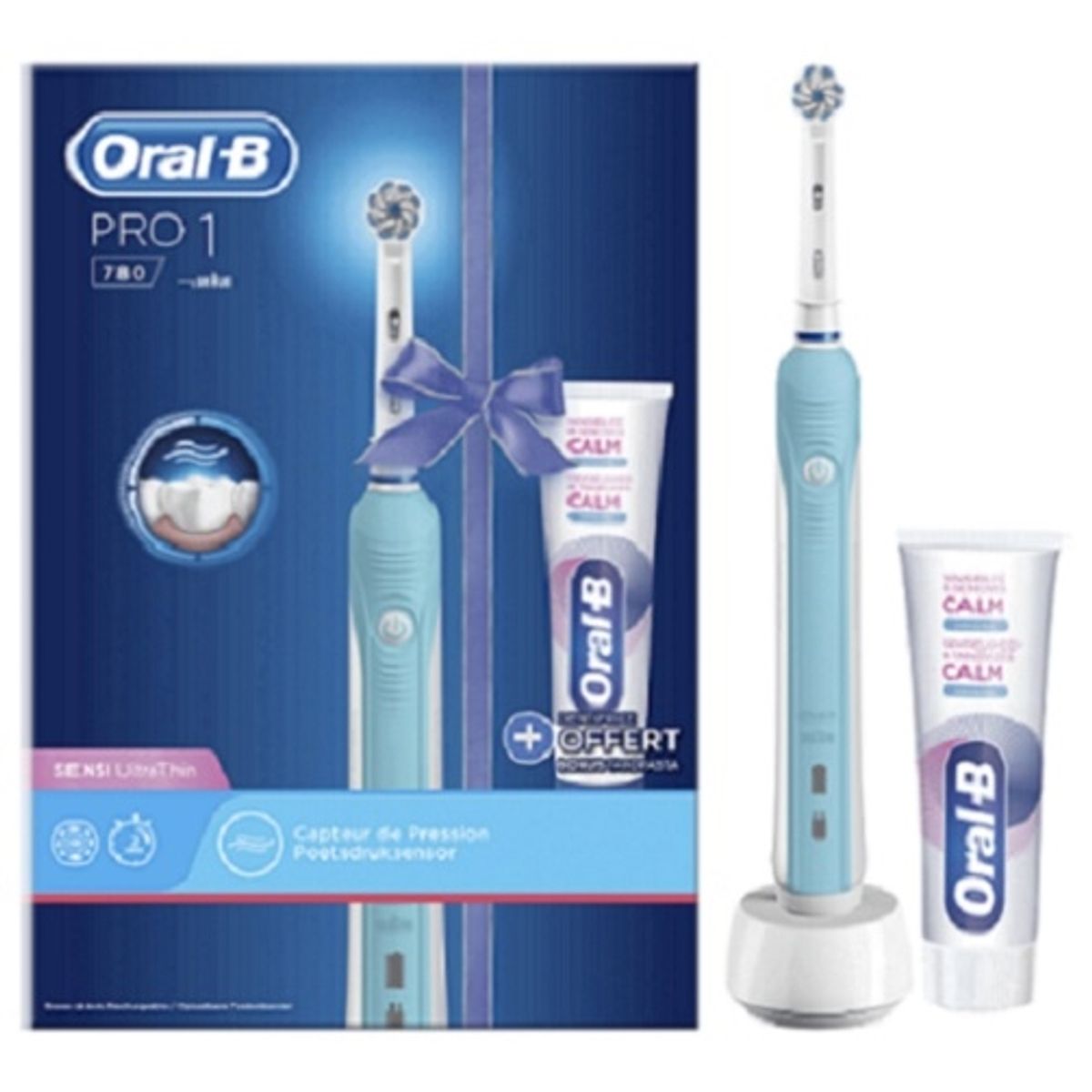 Oral b Pro 1 780 Sensi + tandpasta