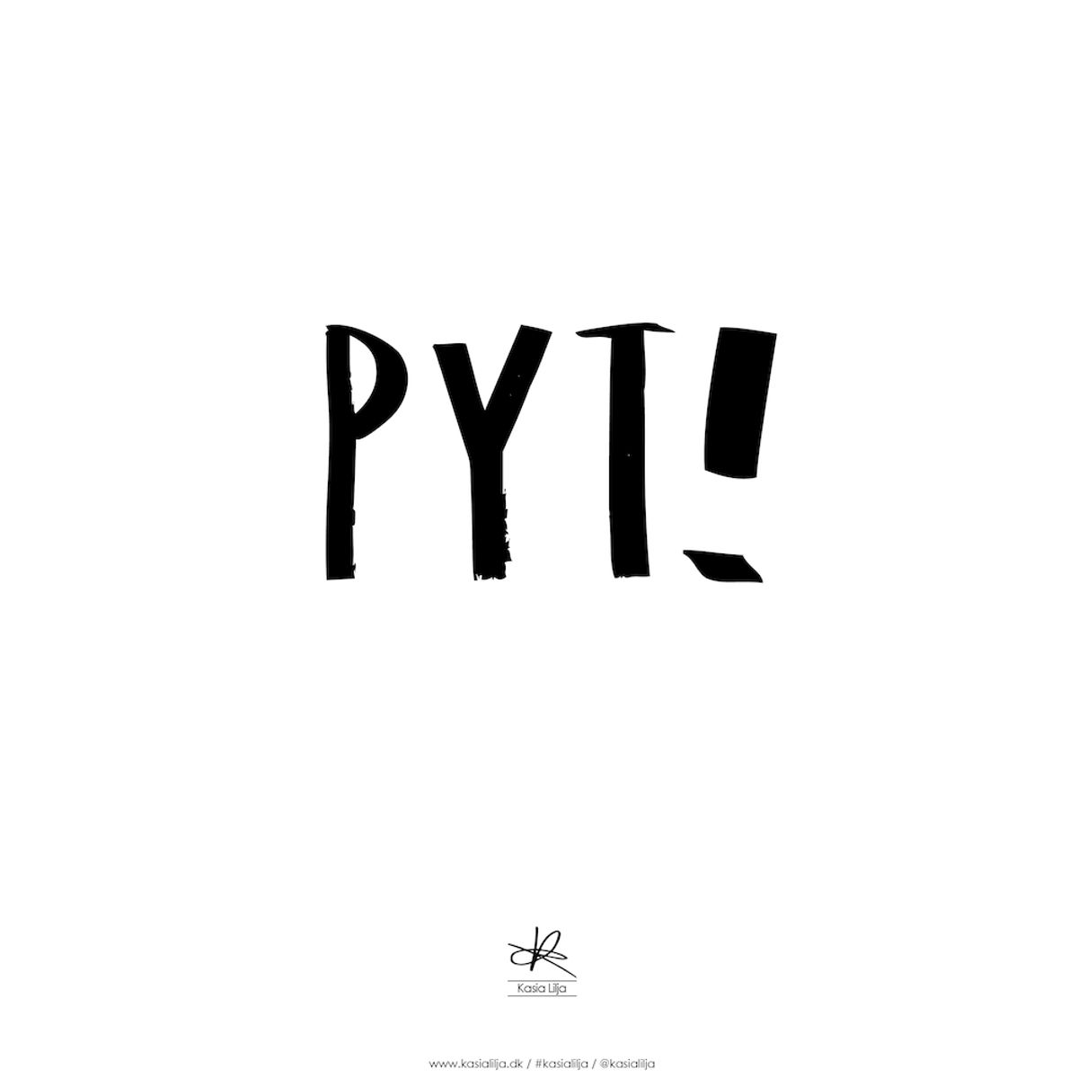 A4 Plakat - PYT