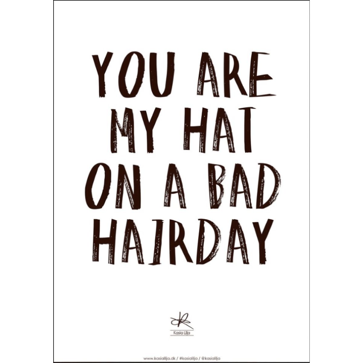 A3 Plakat - BAD HAIRDAY