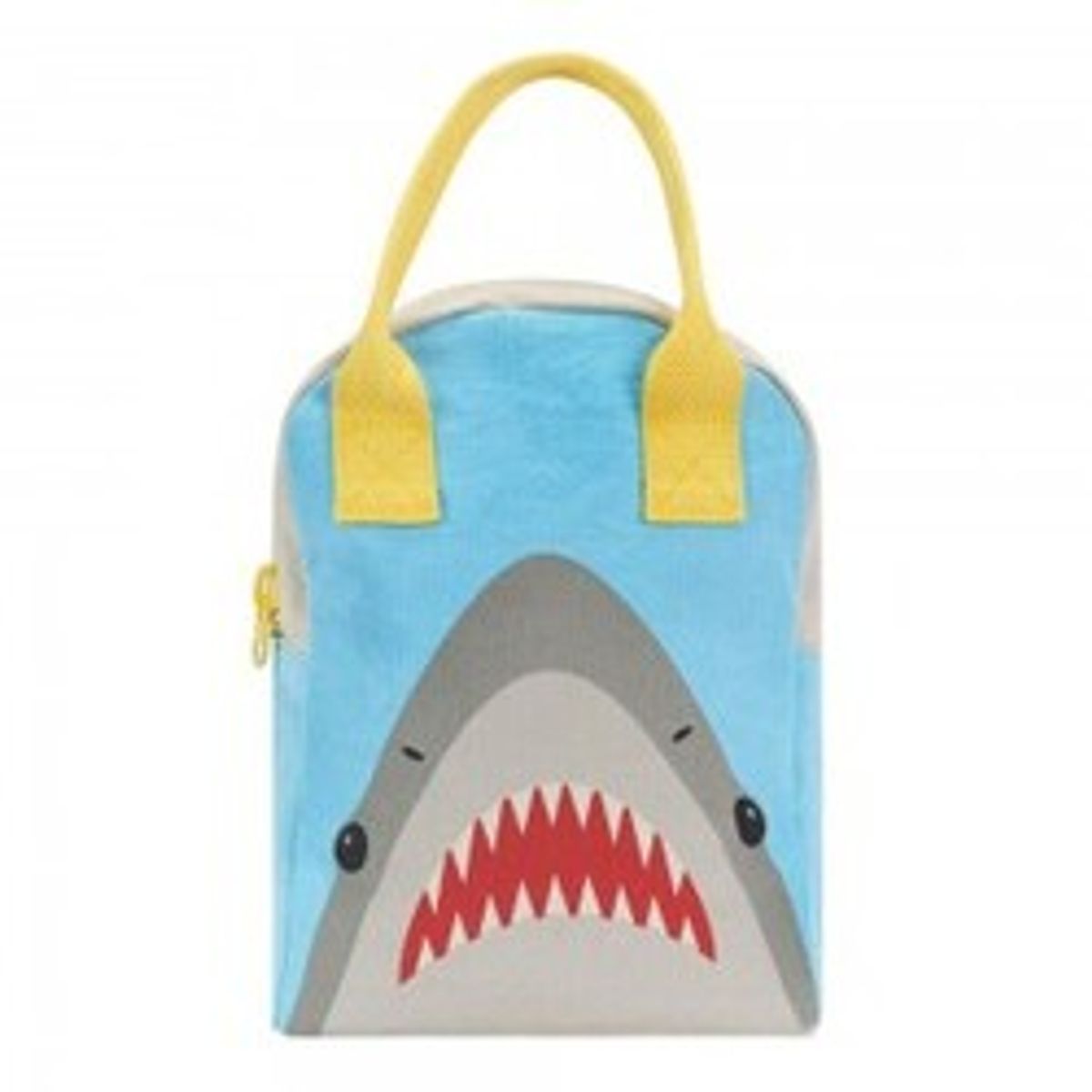 Fluf Zipper Lunch Bag - Shark