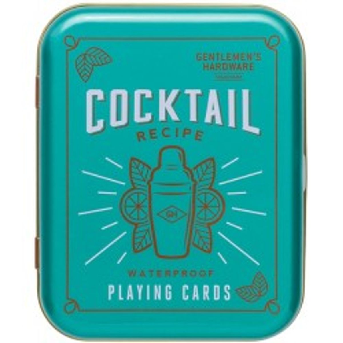 Gentlemen's Hardware Cocktail Playing Cards - Spil