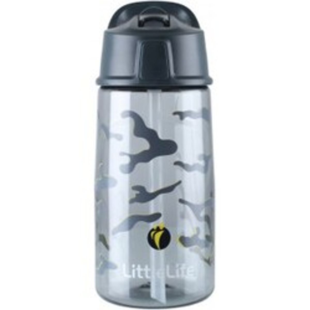 Littlelife Water Bottle - Camo, 550ml - Drikkeflaske