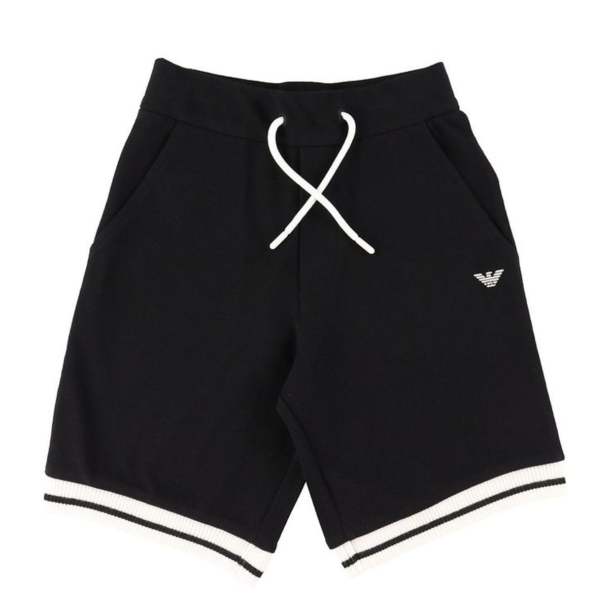 Emporio Armani Shorts - Sort m. Hvid