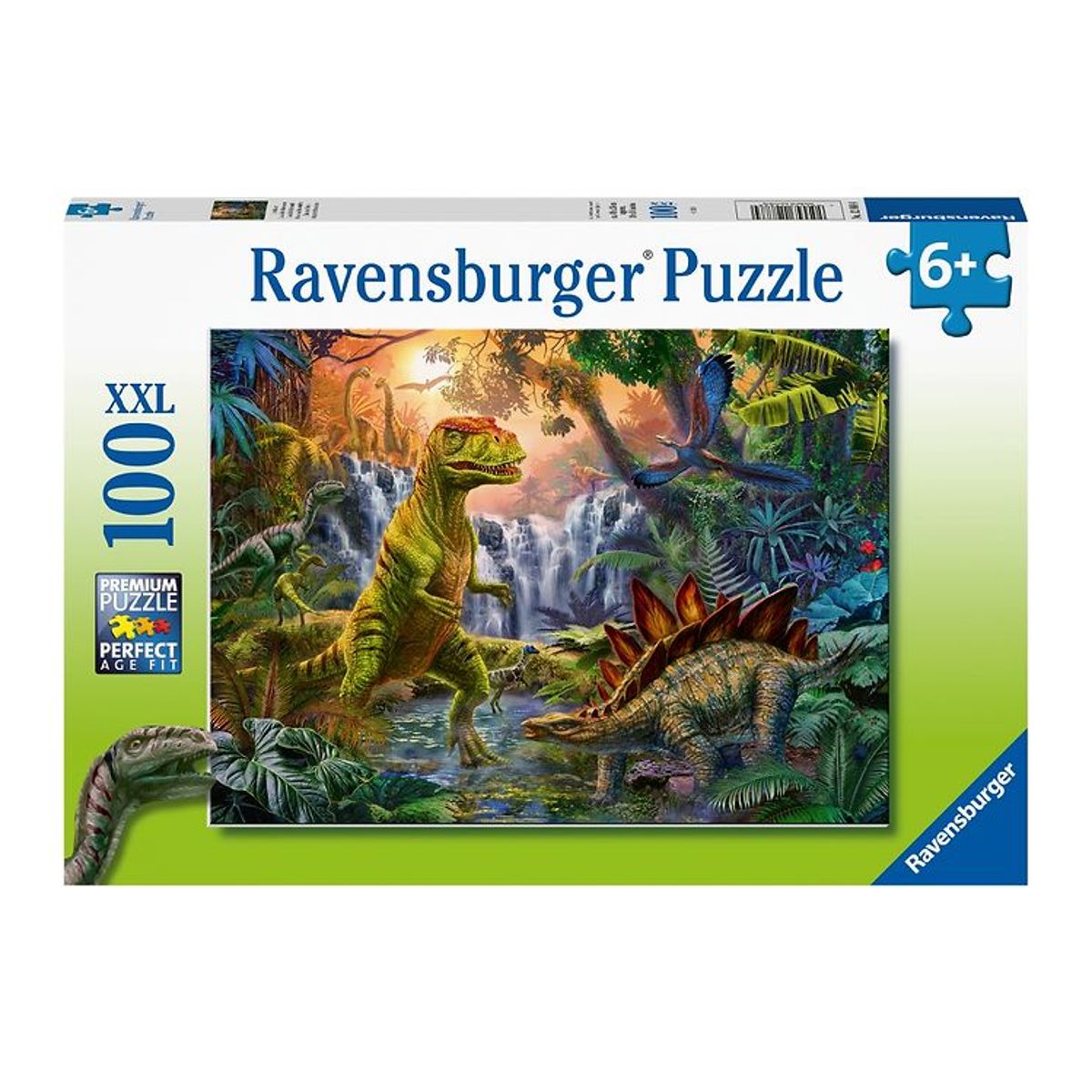 Ravensburger Puslespil - 100 Brikker - Dinosaur