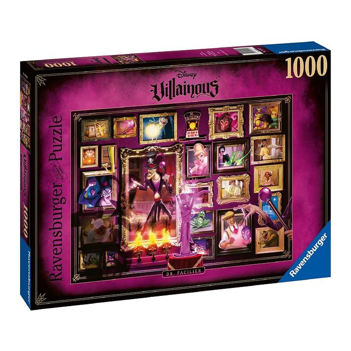 Ravensburger Puslespil - 1000 Brikker - Villainous: Dr. Facilier