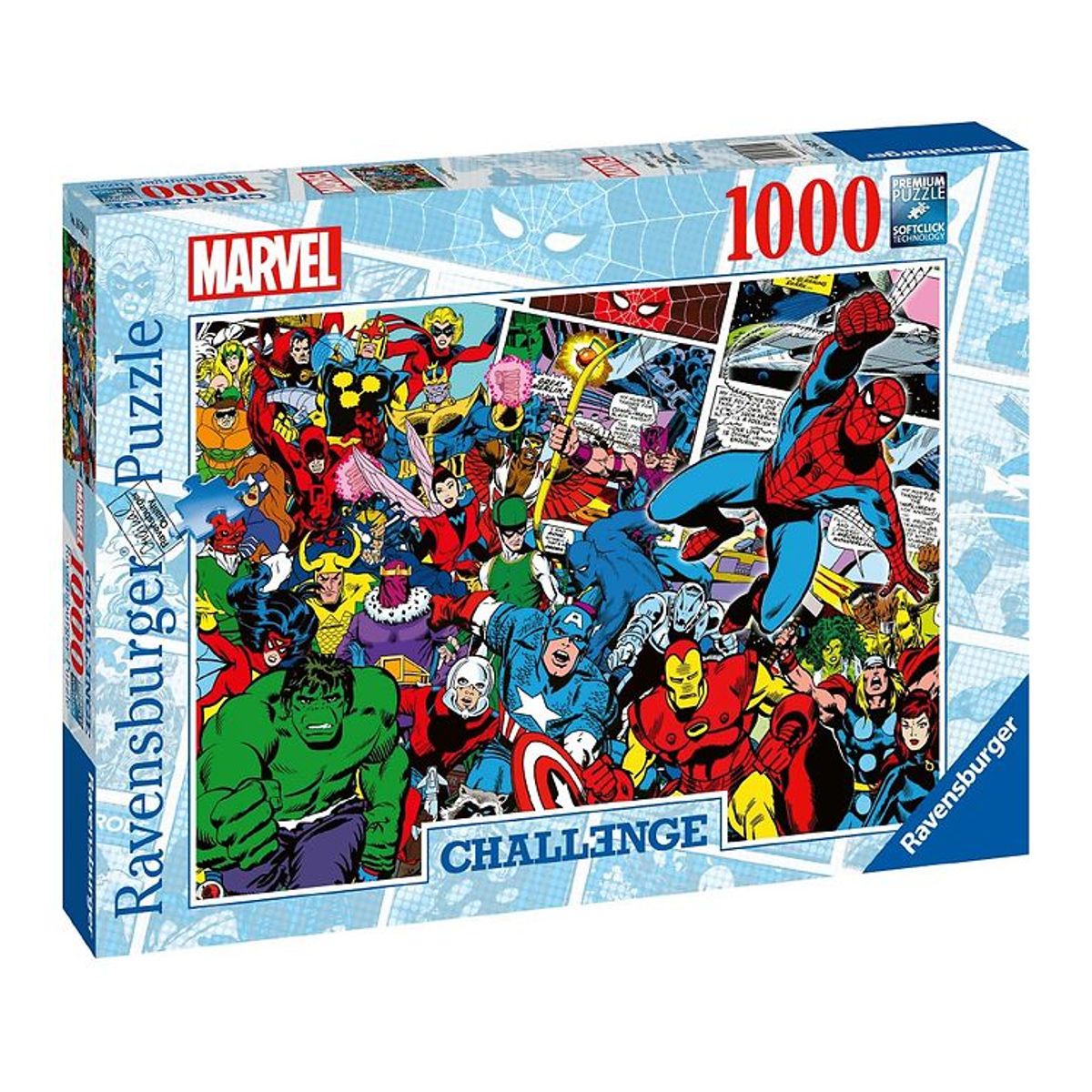 Ravensburger Puslespil - 1000 Brikker - Marvel